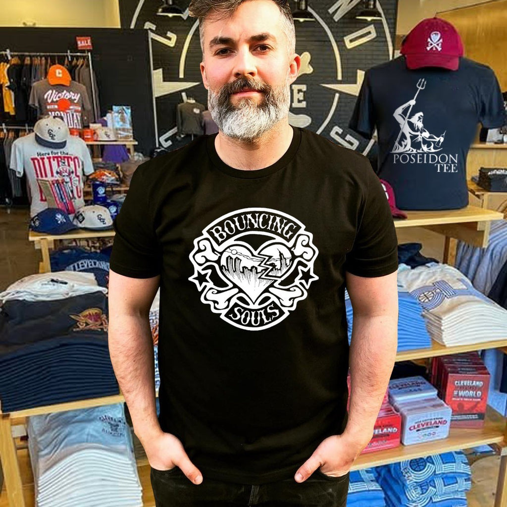 The Bouncing Souls Rocker Heart T-shirt