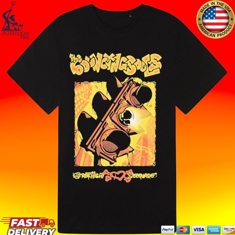 The Bouncing Souls Summer Vacation Traffic Light T-shirt