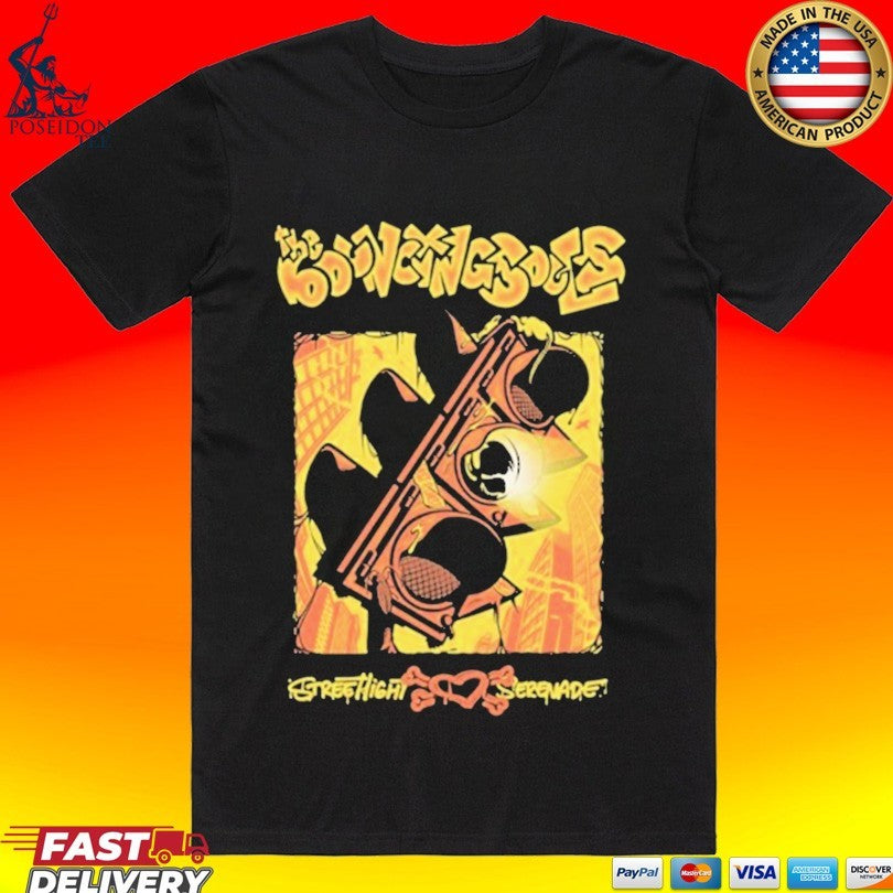 The Bouncing Souls Summer Vacation Traffic Light T-shirt