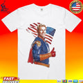 The Boys Season 5 Jack Quaid Homelander Freedom Camp 37 Prisoner T-shirt