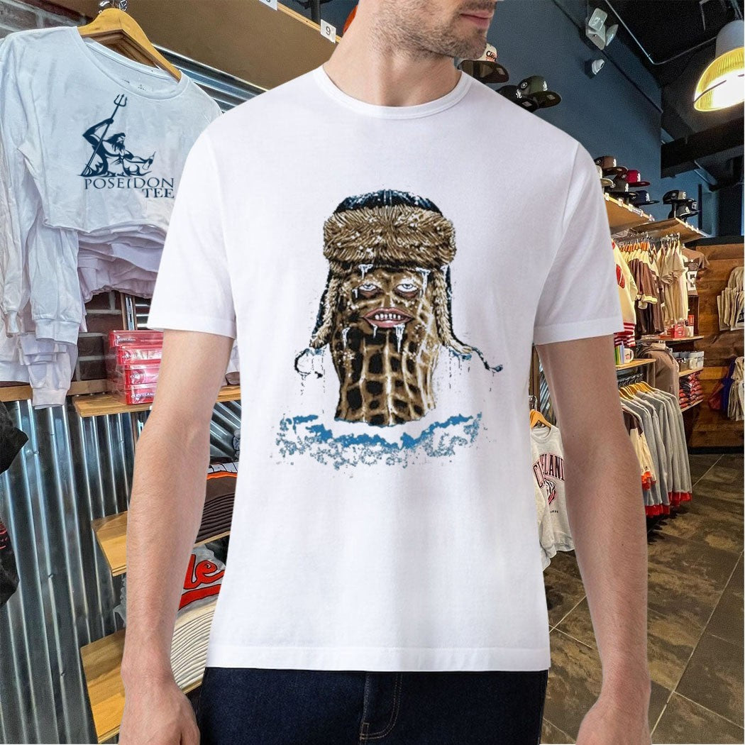 The Burnt Peanut Stay Frosty T-shirt
