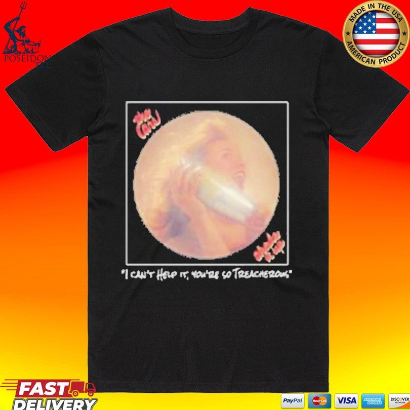 The Cars I Can’t Help It, You’re So Treacherous Shake It Up Album T-shirt