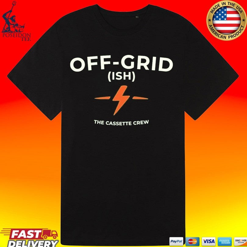 The Cassette Crew Off Grid Ish T-shirt