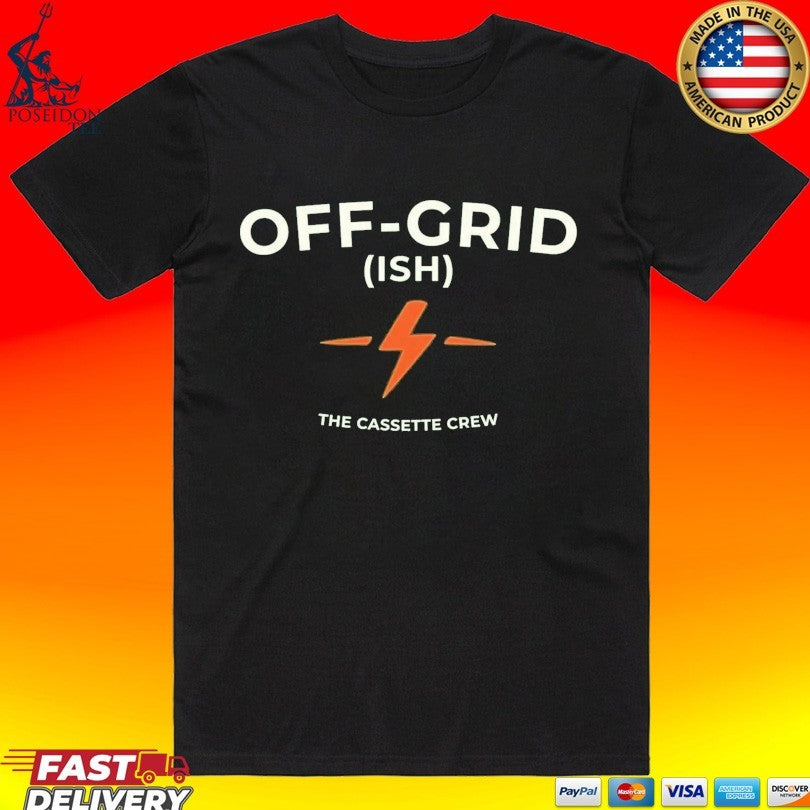 The Cassette Crew Off Grid Ish T-shirt