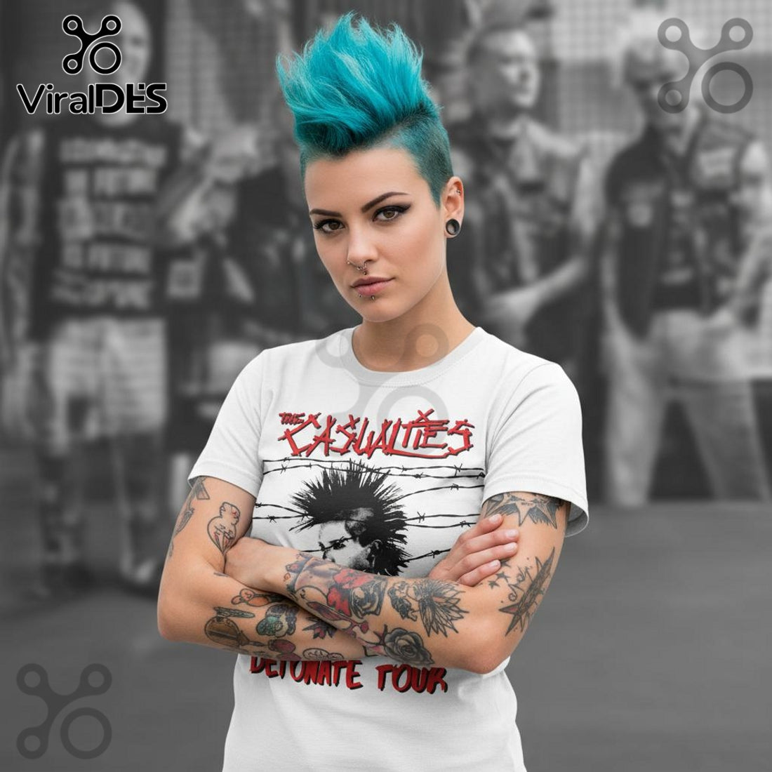 The Casualties Detonate Tour 2026 T-Shirt