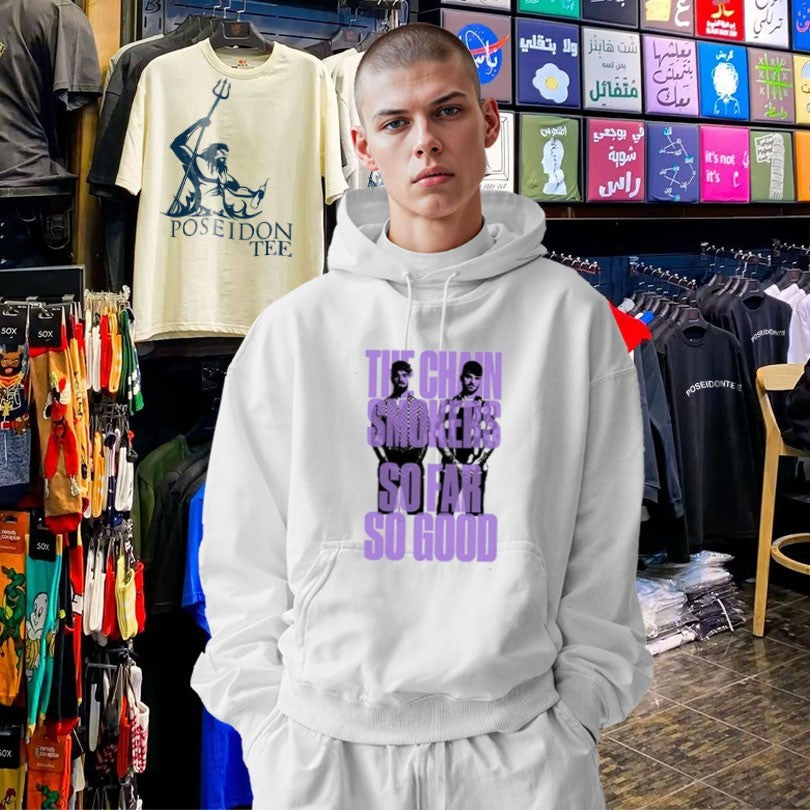 The Chain Smokers So Far So Good Stacked T-shirt