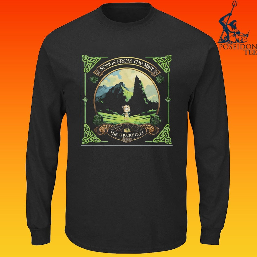 The Cheeky Celt Songs From The Mist Album T-shirt