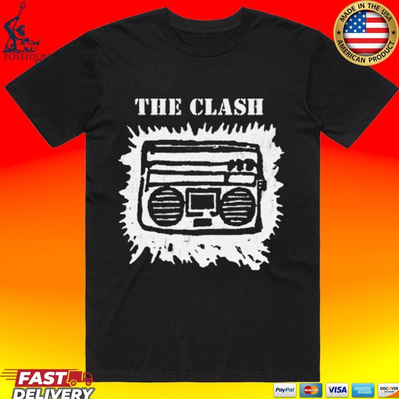 The Clash Boombox T-shirt