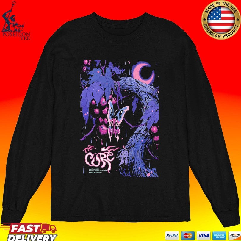 The Cure June 12 2026 Nova Rock Festival In Nickelsdorf Austria At Pannonia Fields T-shirt
