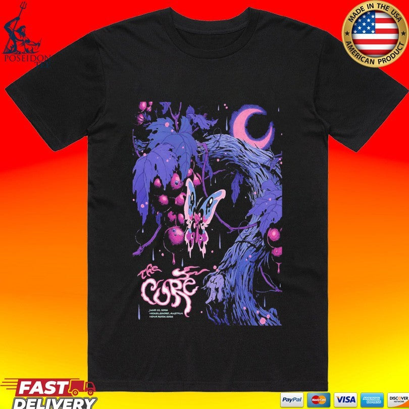The Cure June 12 2026 Nova Rock Festival In Nickelsdorf Austria At Pannonia Fields T-shirt