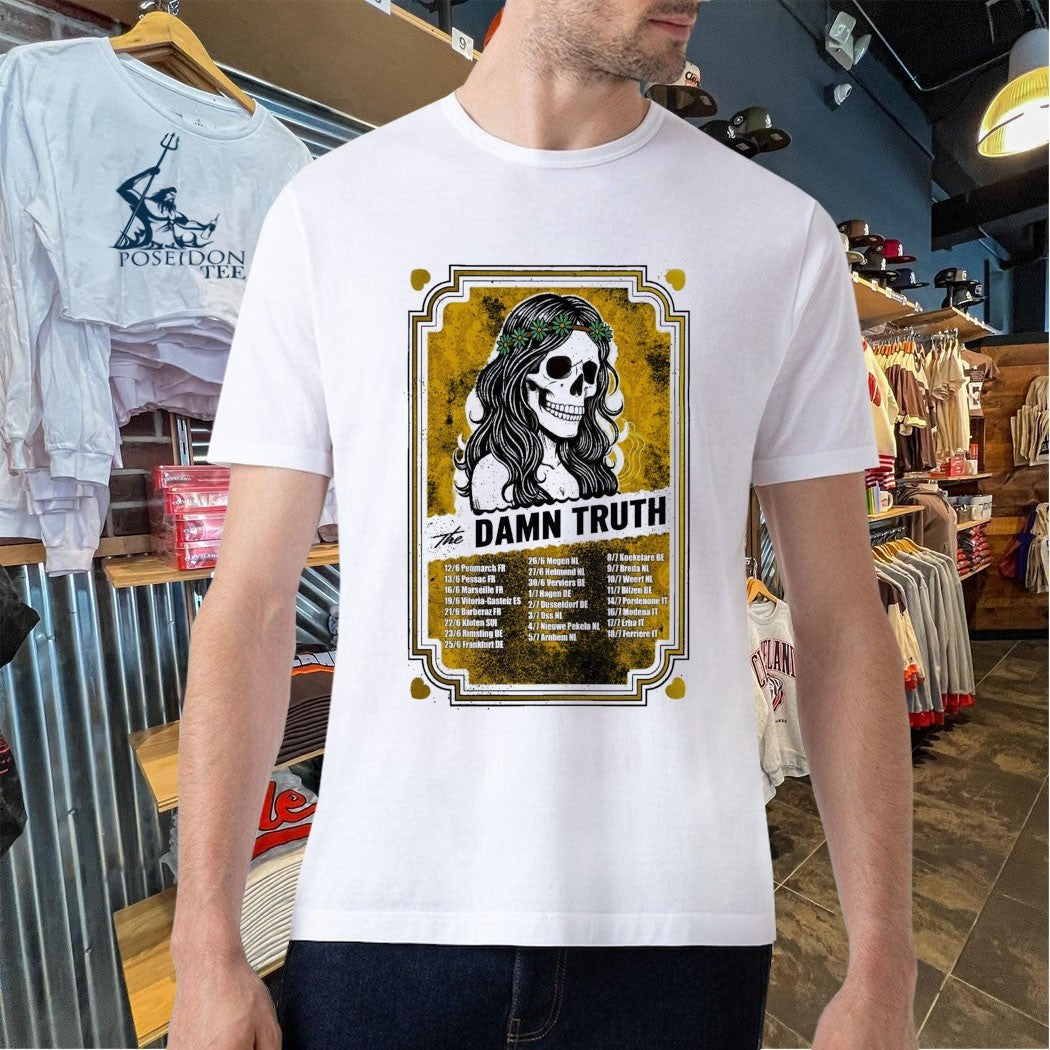 The Damn Truth Europe 2026 Tour T-shirt