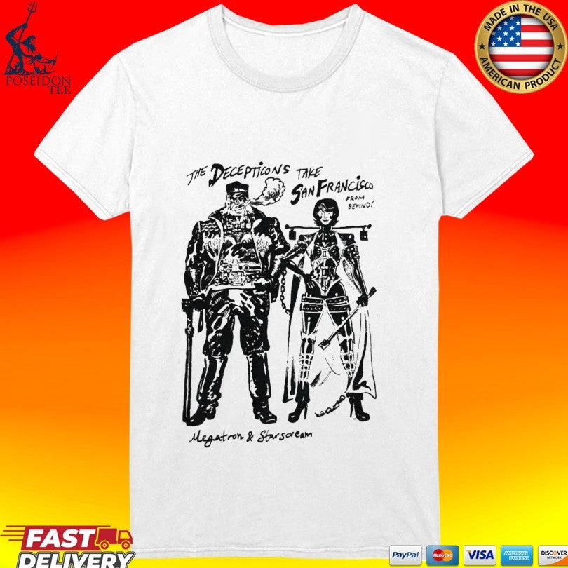 The Decepticons Take San Francisco T-shirt