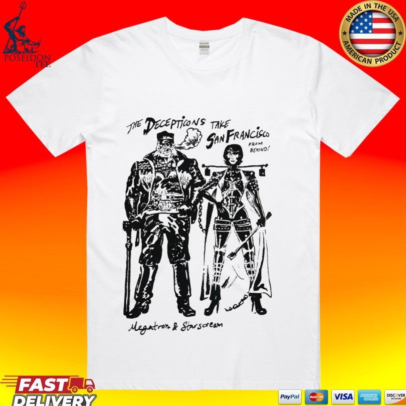 The Decepticons Take San Francisco T-shirt