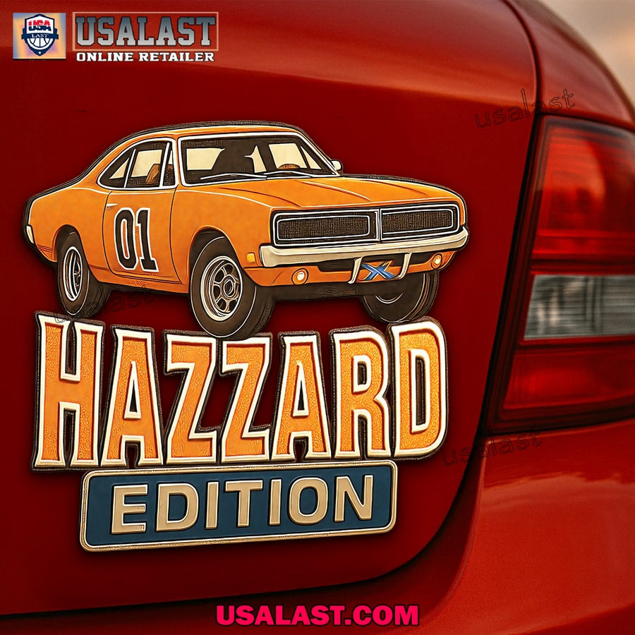 The Dukes of Hazzard Edition Car Emblem Custom 3D Badge