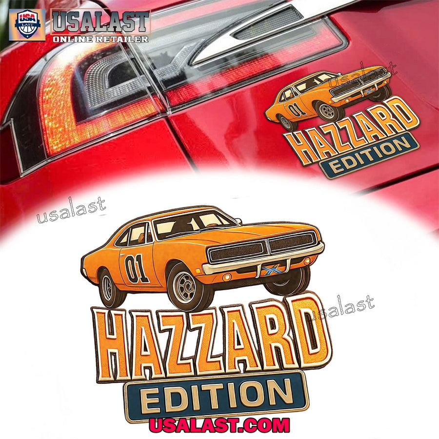 The Dukes of Hazzard Edition Car Emblem Custom 3D Badge
