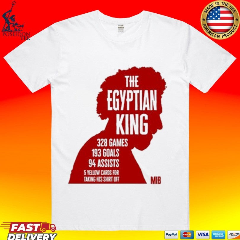 The Egyptian King 328 Games 193 Goals 94 Assists 5 Yellow Cards For Taking His T-shirt Off T-shirt