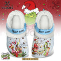 The Grinch x Christmas Fleece Crocs Crocband
