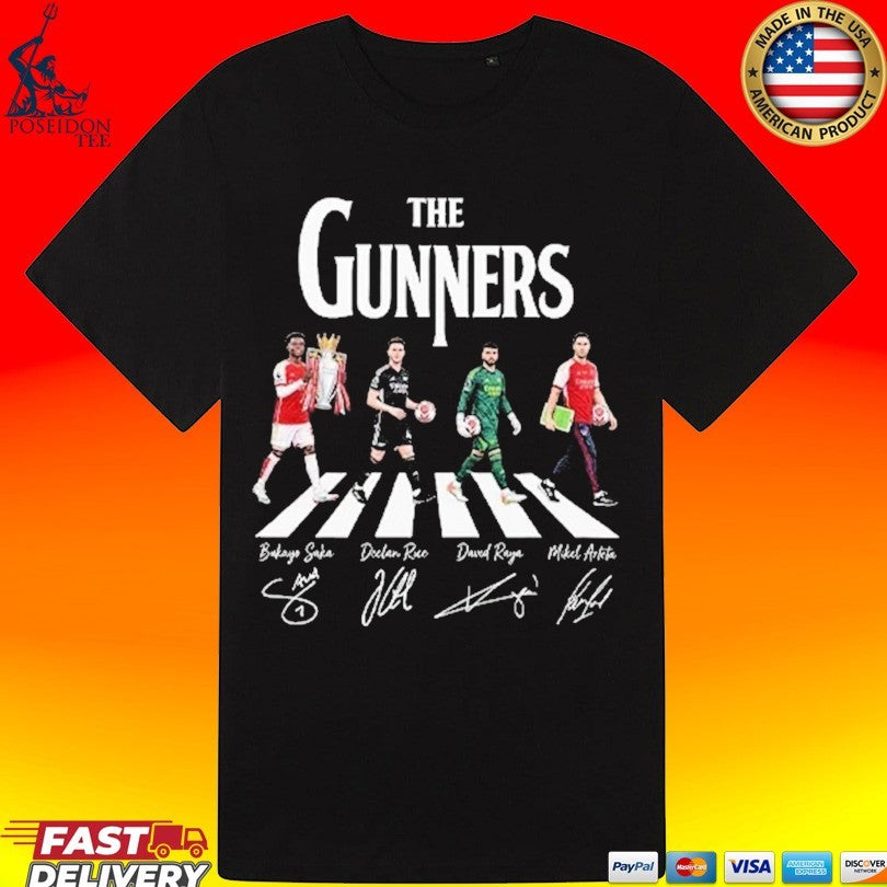 The Gunners Arsenal 2026 Champions Abbey Road T-shirt