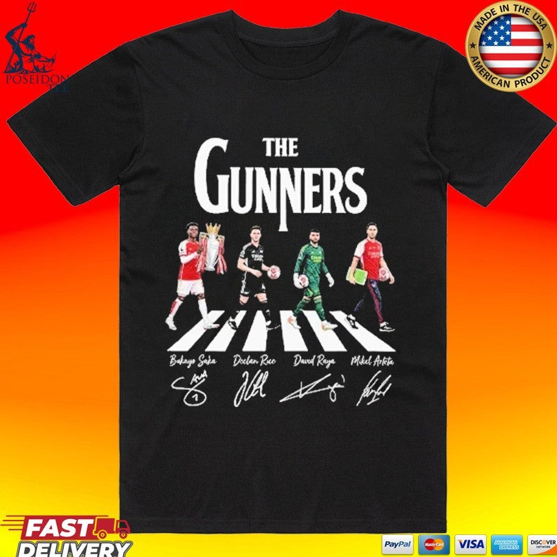 The Gunners Arsenal 2026 Champions Abbey Road T-shirt