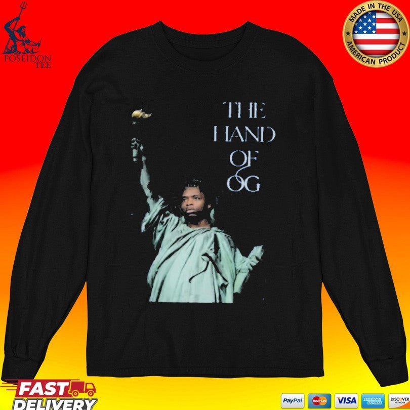 The Hand Of Og Anunoby Laocoon Nba Finals Game 4 Knicks 2026 T-shirt