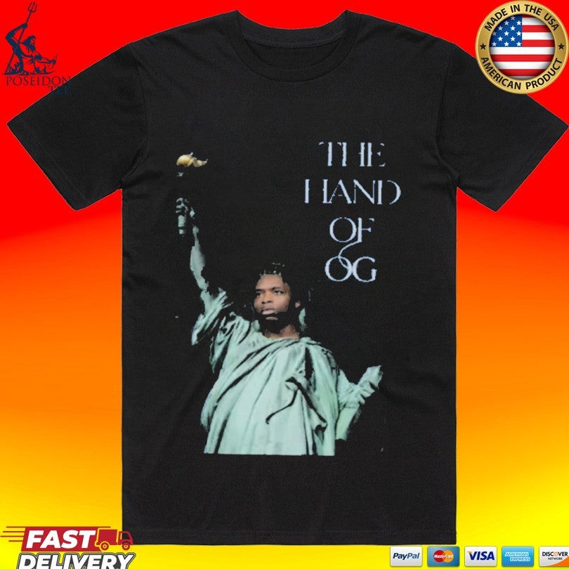 The Hand Of Og Anunoby Laocoon Nba Finals Game 4 Knicks 2026 T-shirt