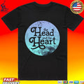 The Head In The Heart Periwinkle Gradient T-shirt
