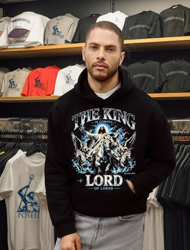 The King Is Coming Christian Streetwear T-shirt