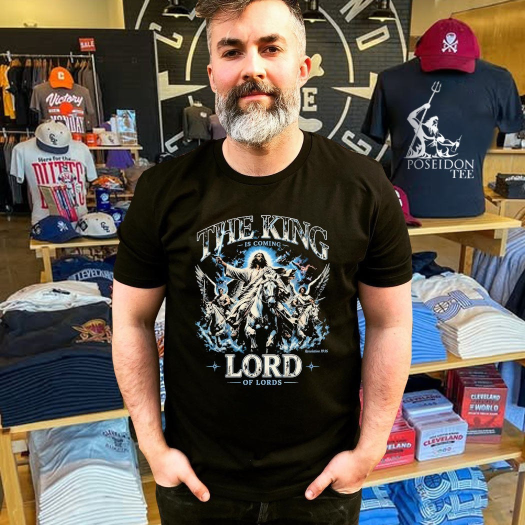 The King Is Coming Christian Streetwear T-shirt