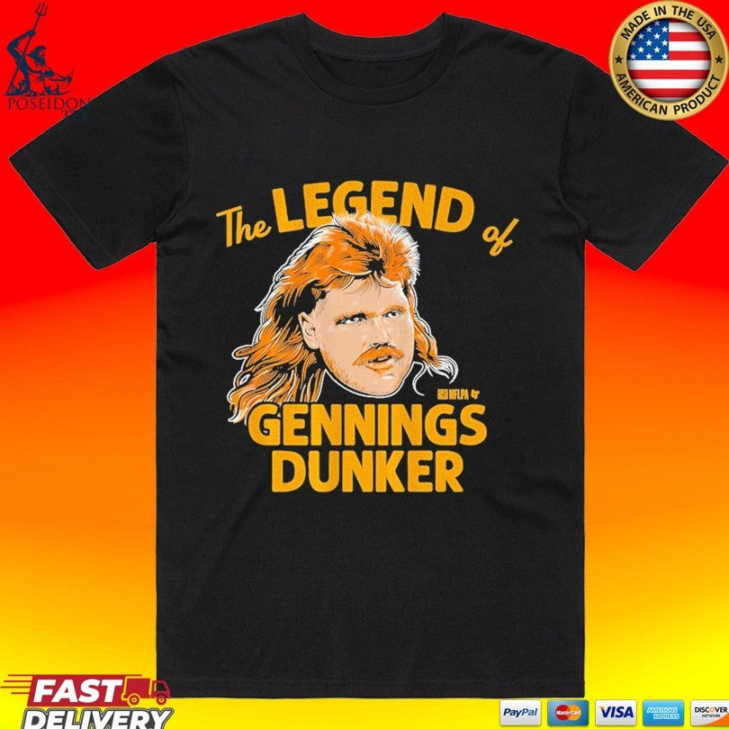 The Legend Of Gennings Dunker T-shirt