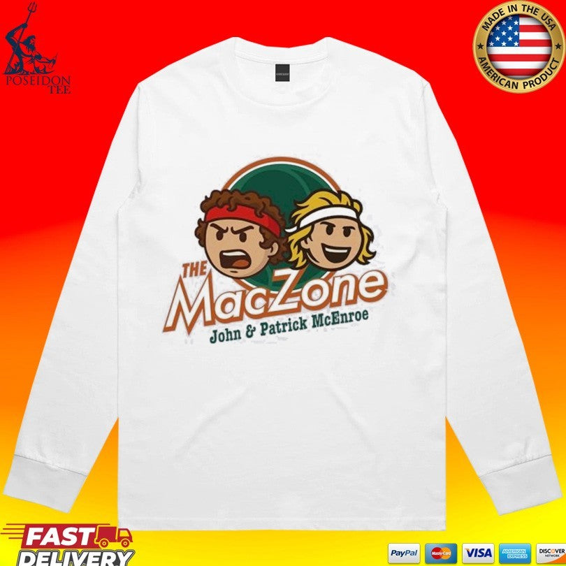 The Maczone John & Patrick Mcenroe T-shirt