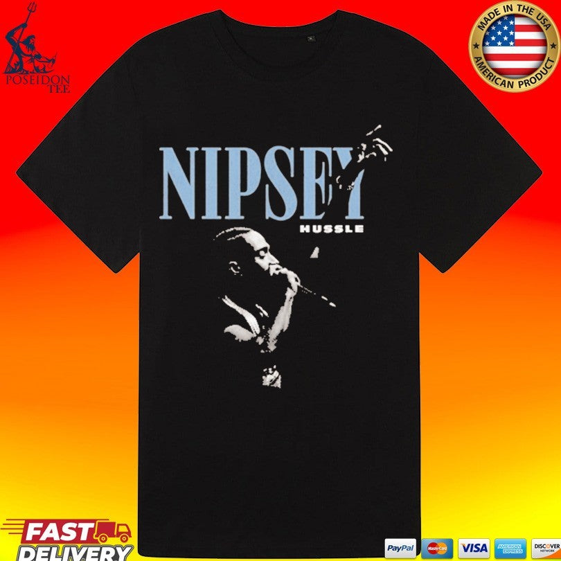 The Marathon Nipsey Hussle Real Big T-shirt