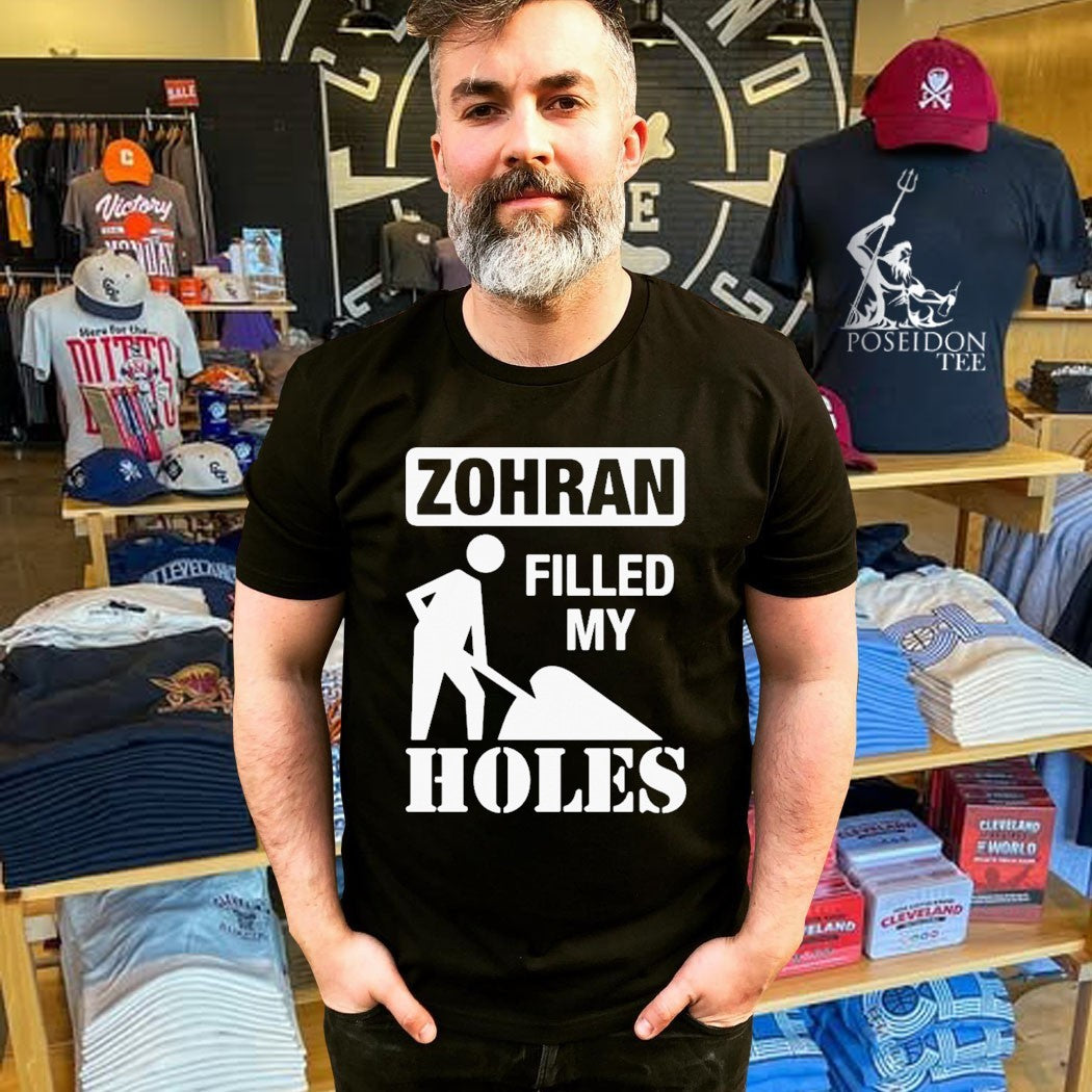 The Mayor Filled Zohran Filled My Holes T-shirt