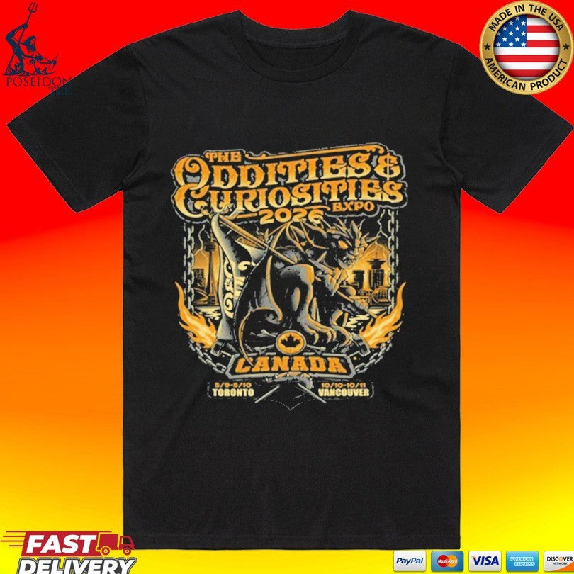 The Oddities & Curiosities Expo May 9-10 2026 Toronto T-shirt