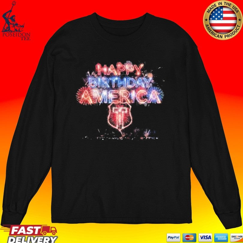 The Officer Tatum Happy Birthday America T-shirt
