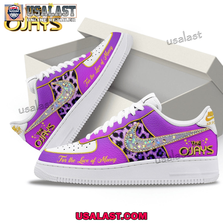 The O’Jays Group Custom Air Force Shoes