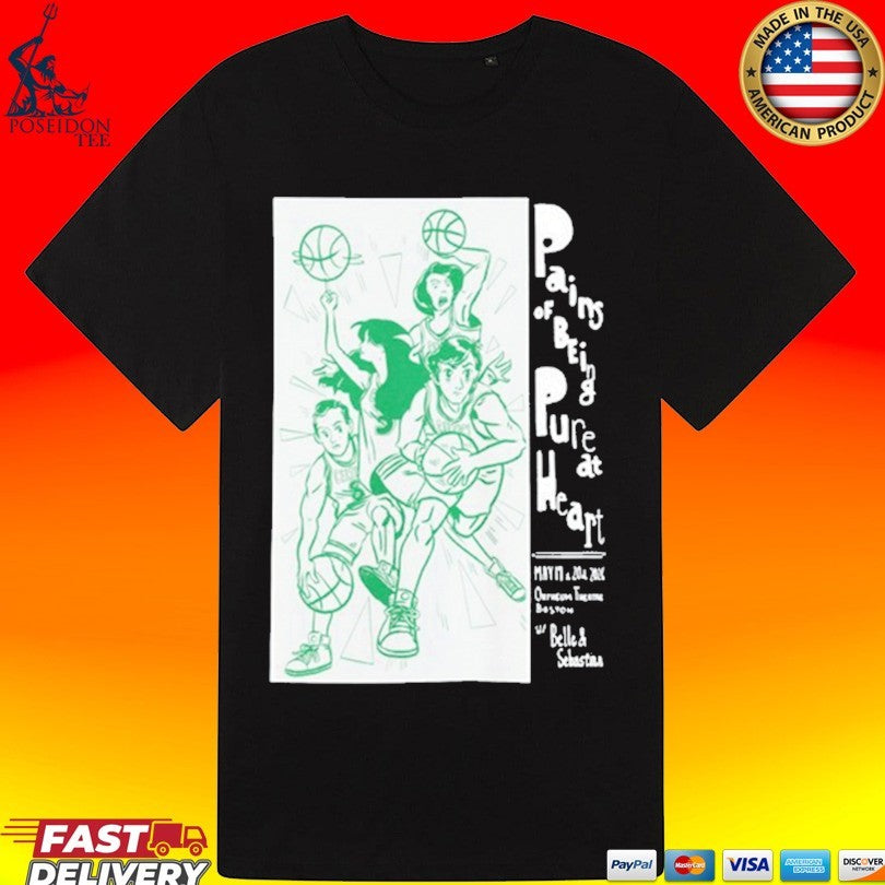 The Pains Of Being Pure At Heart May 19-202 26 Boston T-shirt