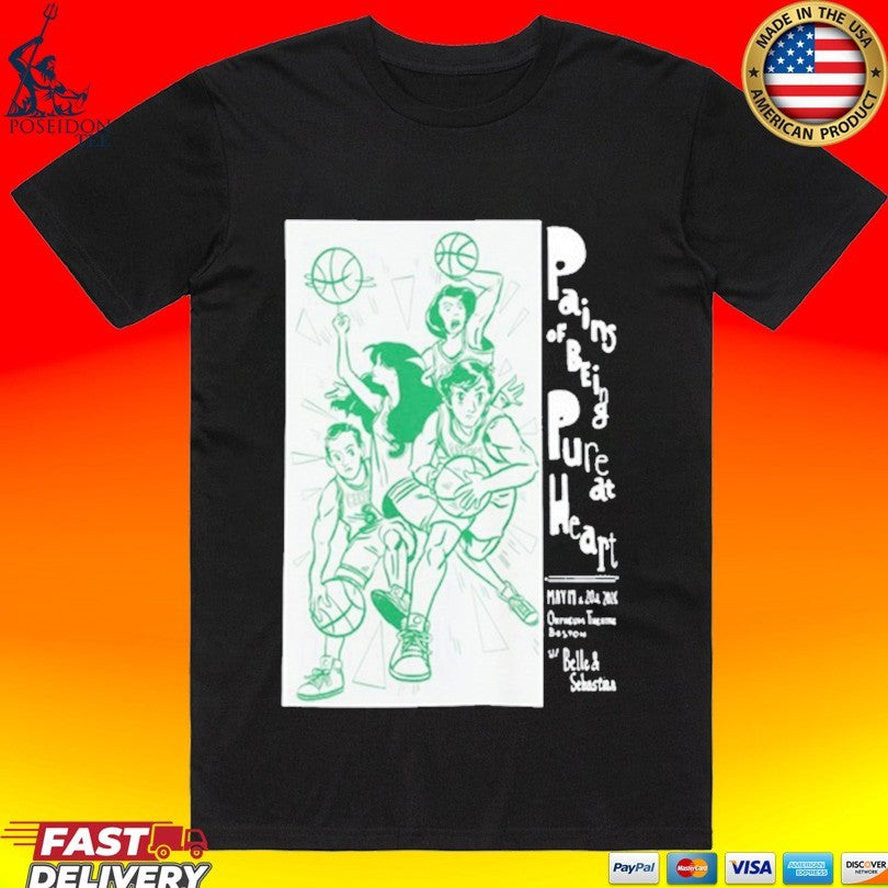 The Pains Of Being Pure At Heart May 19-202 26 Boston T-shirt