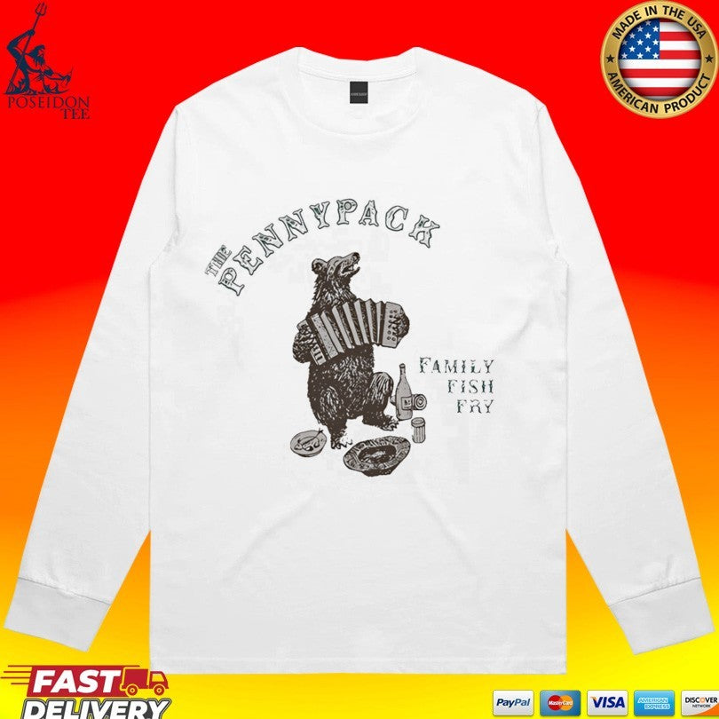 The Pennypack Family Fish Fry Retro T-shirt