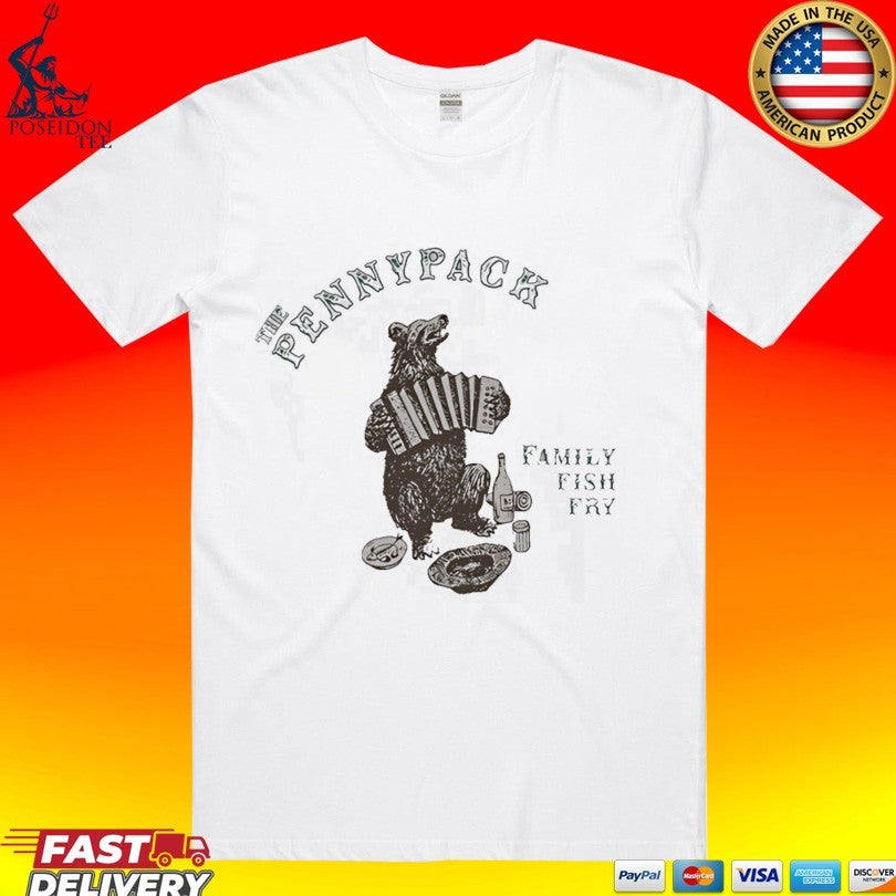 The Pennypack Family Fish Fry Retro T-shirt