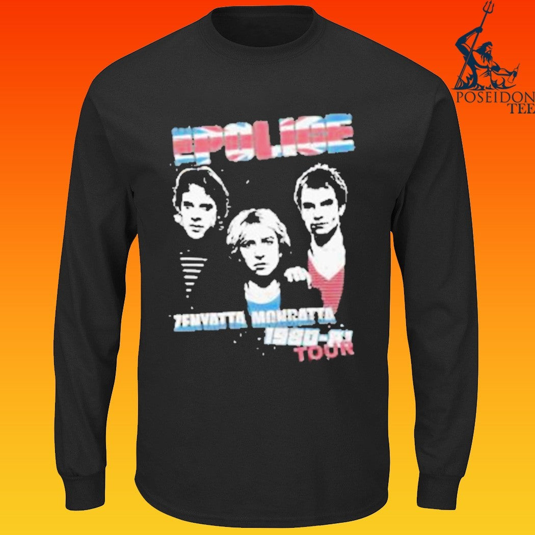 The Police Zenyatta Mondatta 1980 Tour T-shirt