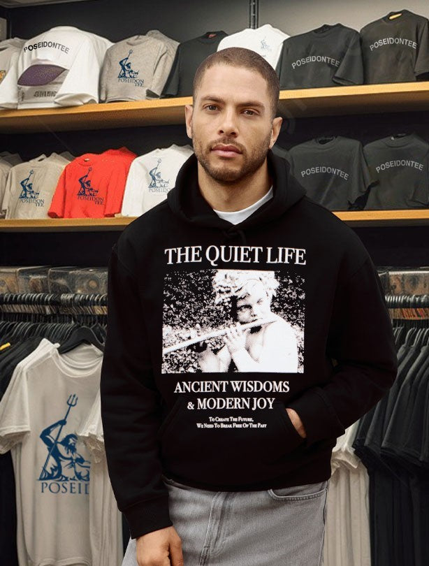 The Quiet Life Ancient Wisdom And Modern Joy Pigment Dye T-shirt