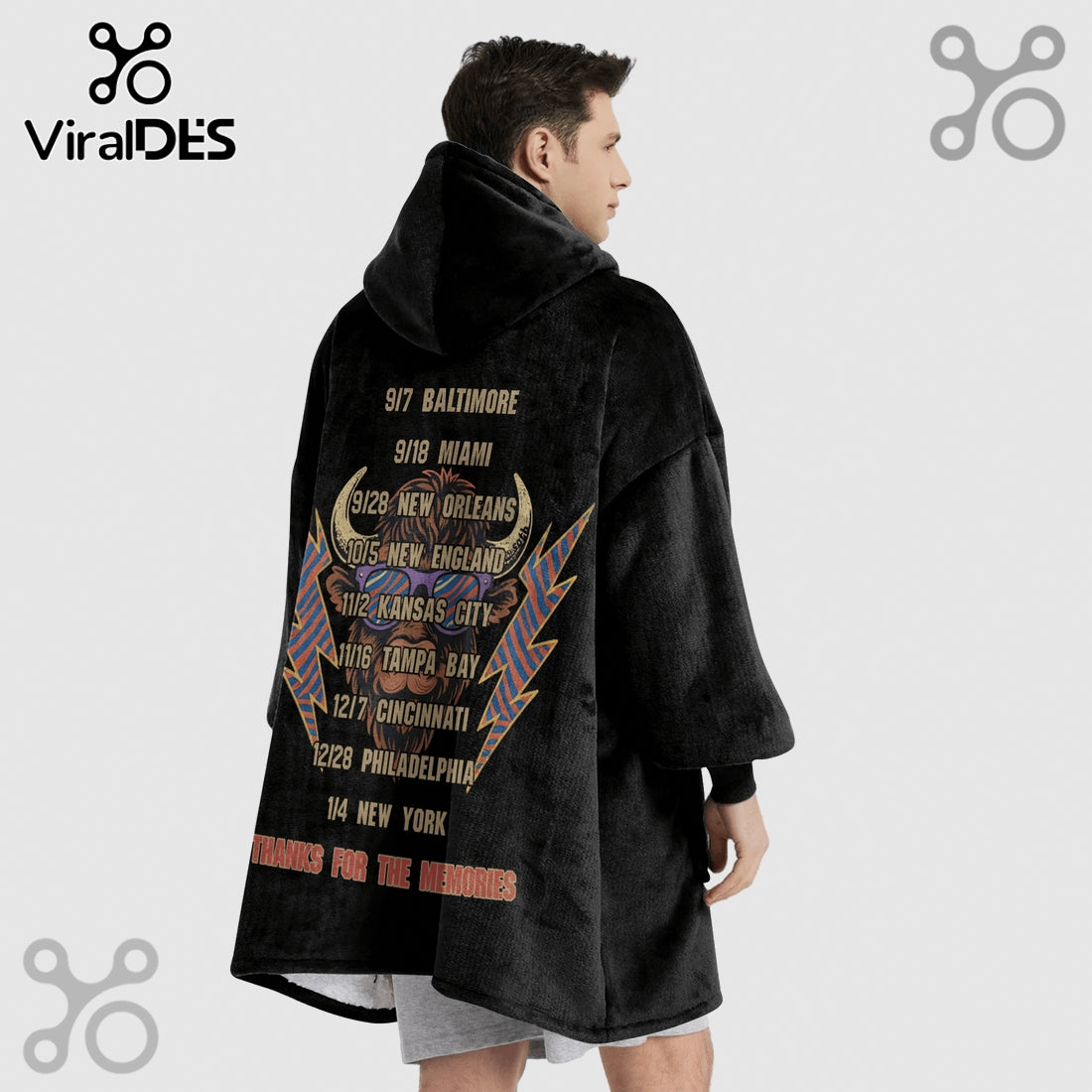 The Ralph Final Tour 1973-2025 Commemorative Blanket Hoodie