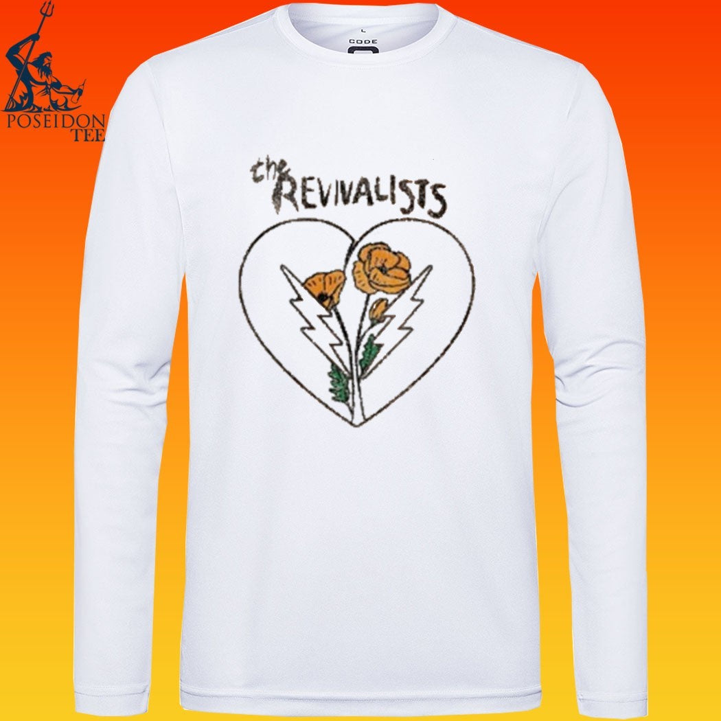 The Revivalists Heart Broken Flower T-shirt