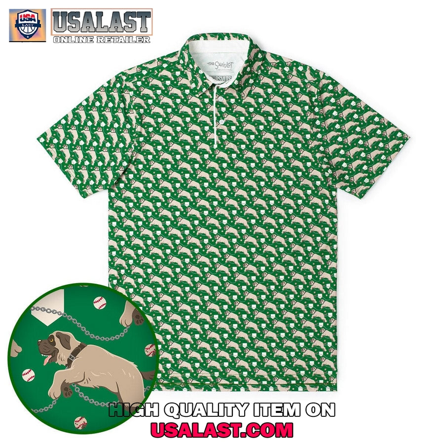 The Sandlot Hercules Dog Men Polo Shirt