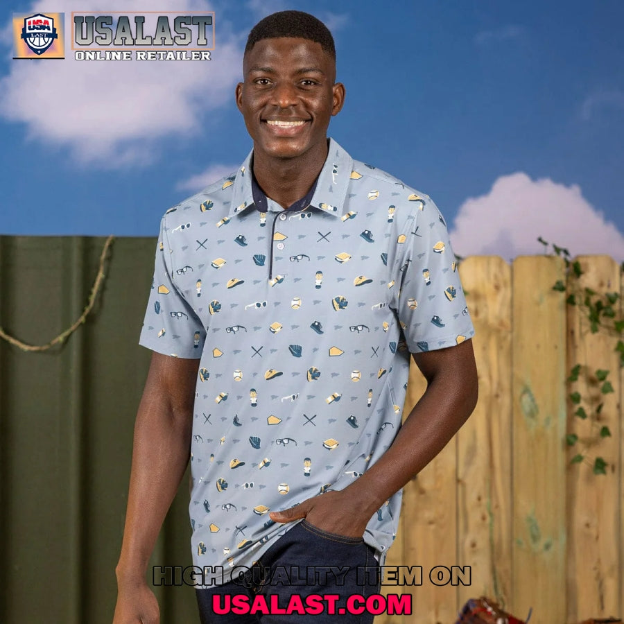 The Sandlot Pattern Classic Men Polo Shirt