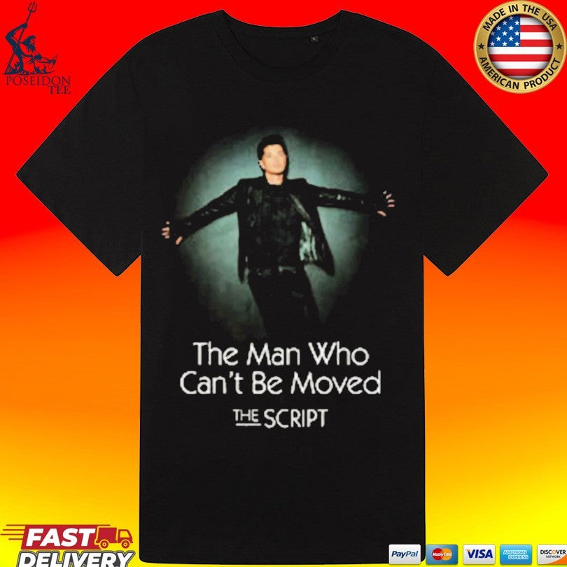 The Script The Man Who Can’t Be Moved Photo T-shirt