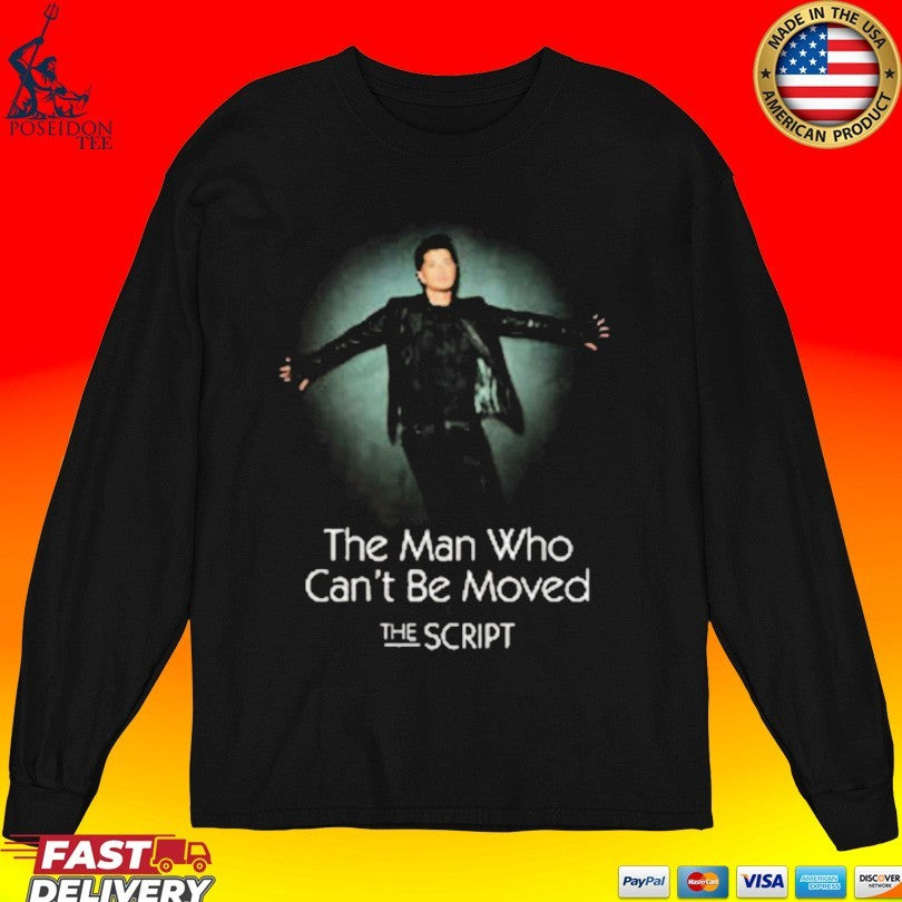 The Script The Man Who Can’t Be Moved Photo T-shirt