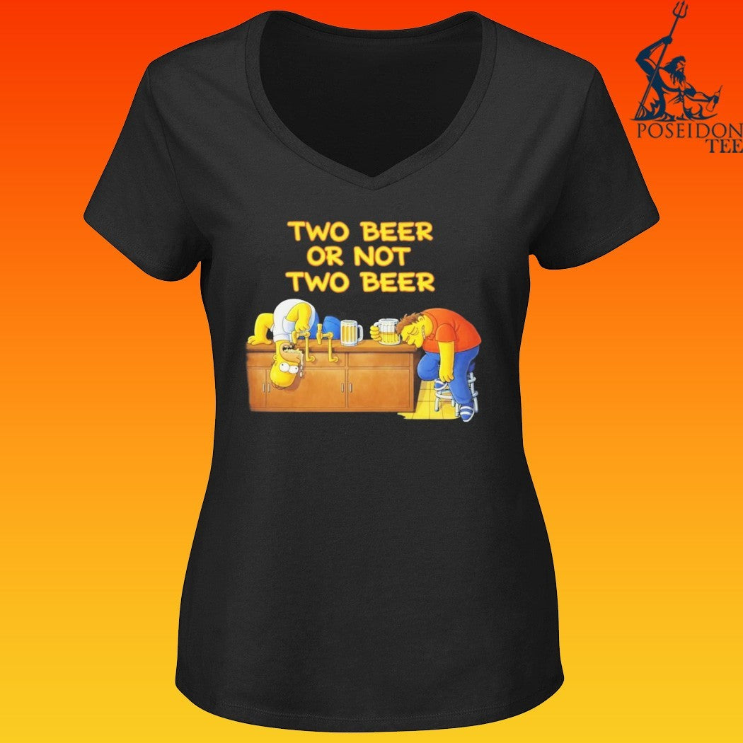 The Simpsons Two Beer Or Not Two Beer T-shirt
