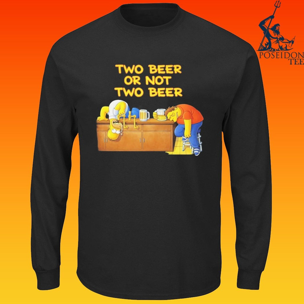The Simpsons Two Beer Or Not Two Beer T-shirt