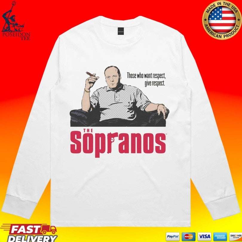 The Sopranos Those Who Want Respect Give Respect T-shirt